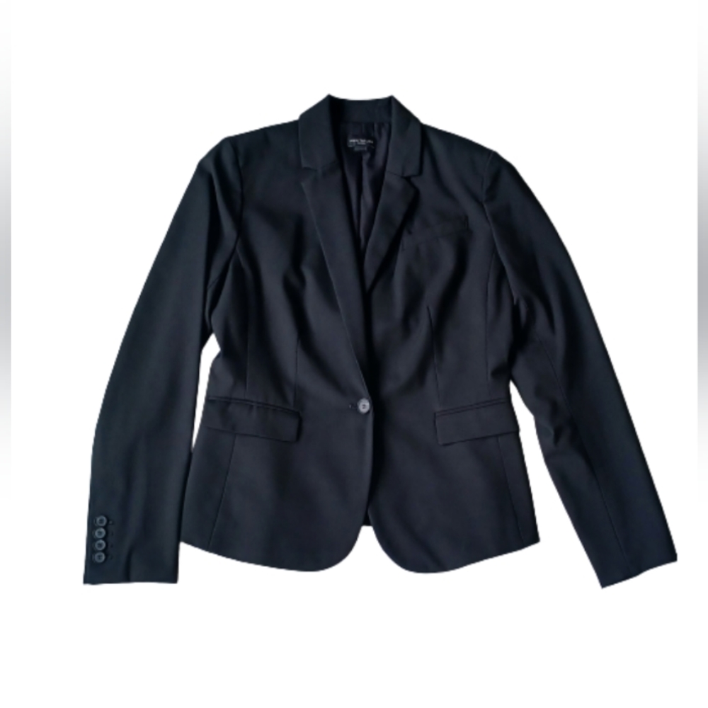 Ann Taylor  Women's One-button Black Blazer Size 2